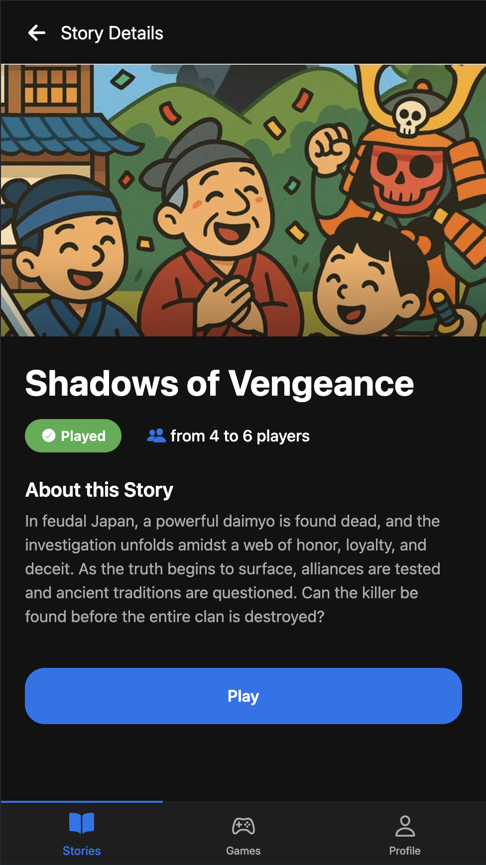 Solve the Mystery App